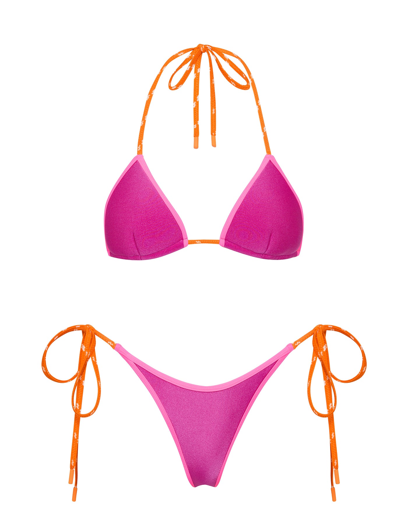VINCA PIGI Neoprene Triangle Bikini Set