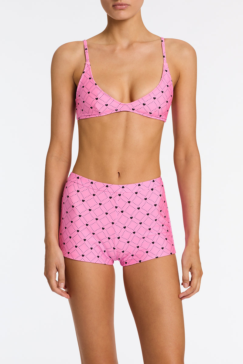 CELESTE CASSI Pink Heart Short - Image 4
